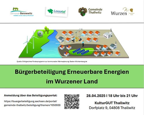 Bürgerbeteiligung Erneuerbare © Stadt Wurzen