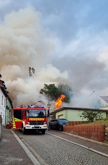 Feuerwehr im Einsatz © FF Wurzen