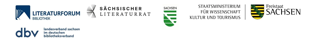 Logos der Fördermittelgeber des Literaturforums Sachsen&nbsp;&copy;&nbsp;KulturBetrieb Wurzen