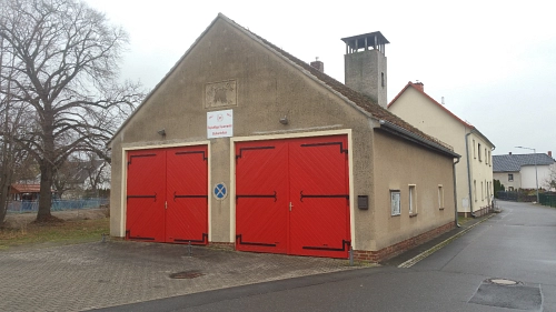Gerätehaus Feuerwehr Burkartshain © FF Burkartshain