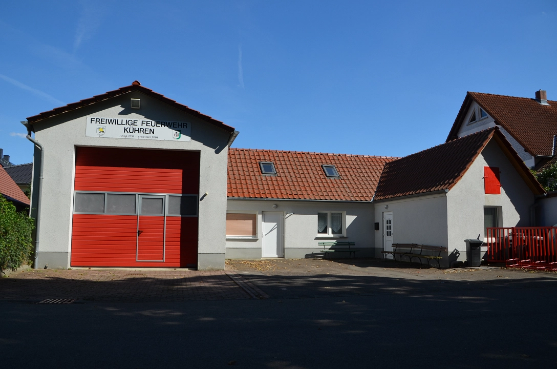 Gerätehaus Feuerwehr Kühren © FF Kühren