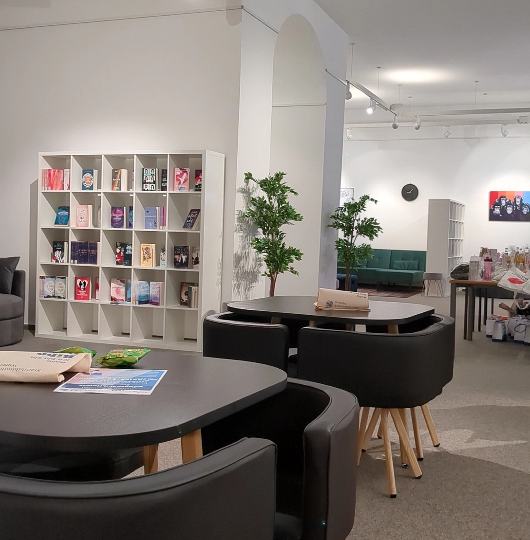 Jugendbibliothek zum Nachtshopping © KulturBetrieb Wurzen