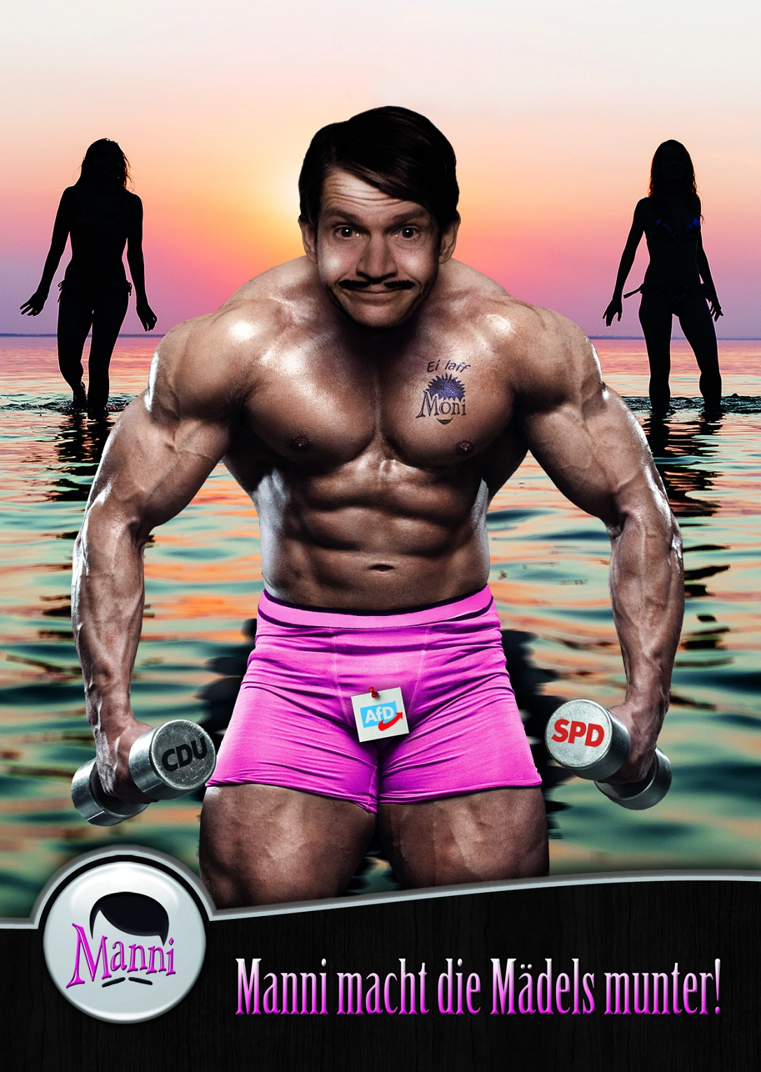 Manni macht die Mädls munter! Manni macht die Mädls munter! © Kabarett SanftWut