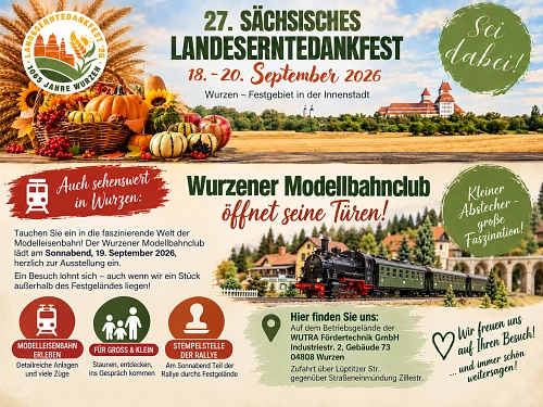 Modellbahn&nbsp;&copy;&nbsp;Stadt Wurzen