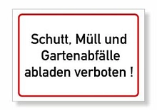 Müllablagerung Verboten. © Fotolia