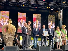 Übergabe des Staffelstabs © Stadt Wurzen