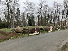 Vorbereitung der Pflanzung © Stadt Wurzen