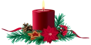 Weihnachtskerze