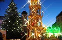 Pyramide auf dem Wurzener Weihnachtsmarkt