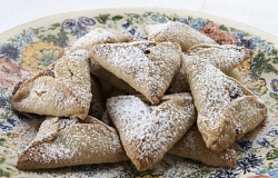 Selbstgebackene Hamantaschen